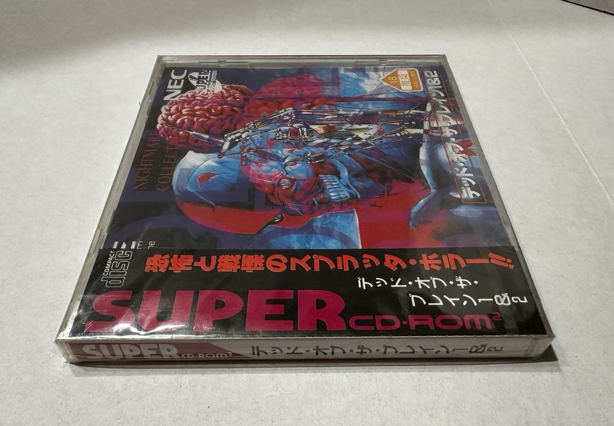 Dead Of the Brain 1&2 Brand New Sealed NEC PC-Engine USA Dead Of the Brain 1&2 Brand New Sealed NEC PC-Engine USA