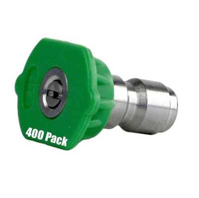 #ad 400 Pack Erie Tools Pressure Washer 1 4quot; Quick Connect 25 Degree 4.0 Nozzles $654.99