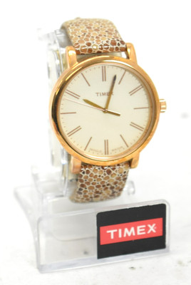 Timex Indiglo T2P325 ST STEEL Back WR 30M QUARTZ Analog Women s Watch NO BATTERY