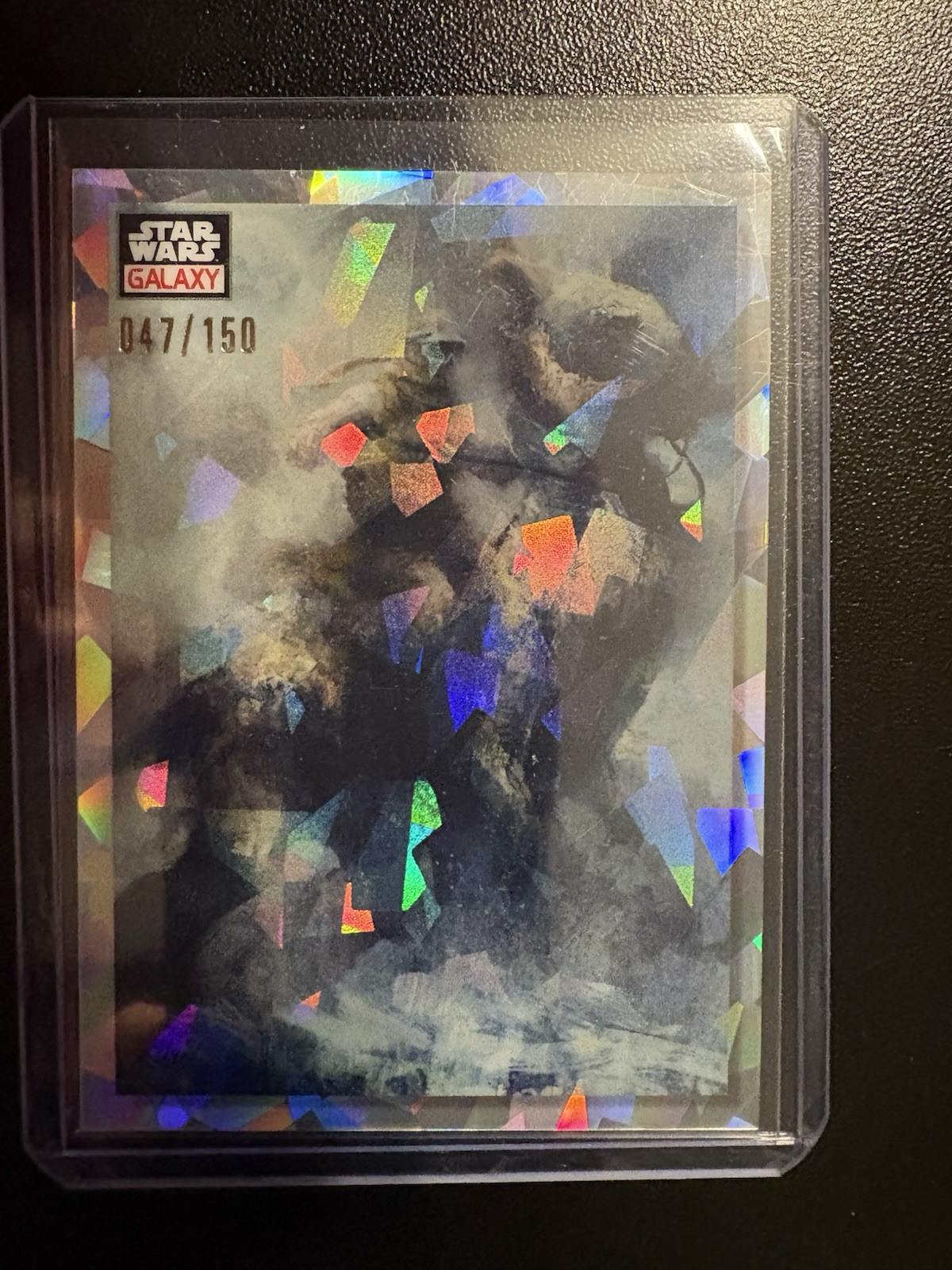 2023 Chrome Star Wars Galaxy 76 Predator & Prey Atomic Refractor /150