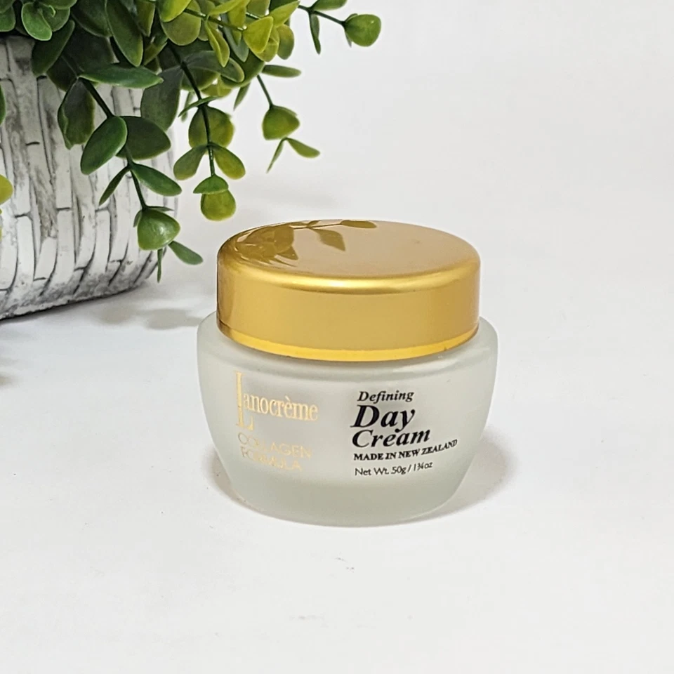 Crema de día definidora Lanocreme fórmula de colágeno 1,75 oz / 50 g Foto 2 de 4