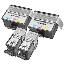 4PK Ink Cartridges for Kodak #10 BLACK COLOR EasyShare 5100 5300 5500 ESP 7 3250