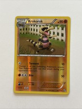 Krokorok Rev Reverse Holo 64/114 BW Black & White Base NM 