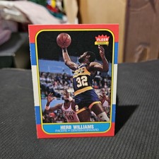 Herb Williams 1986-87 Fleer Basketball Base Card #125