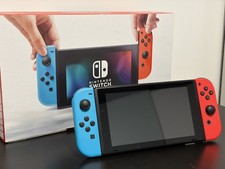 Nintendo Switch HAC-001 - 32GB - Spielkonsole - Neon-Rot/Blau …