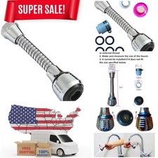 Durable ABS Polished Chrome Faucet Sprayer with 360  Rotation for Easy Cleaning