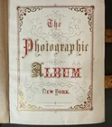 Civil War Era CDV Tintype Photo Album, Union Soldier, Children With Dolls Etc