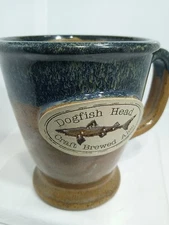 DOGFISH HEAD BREWED AILES  MUG.  DOGFISH HEAD CRAFTED AILES MUG.  DECO MUG. B376