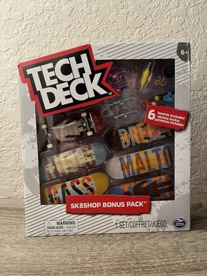 Tech Deck Sk8shop Bonus Pack - 6 Boards + Extras - New!