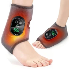 Foot and Ankle Massager for Pain Relief with 6 Heating 3 Massage Modes & Timer
