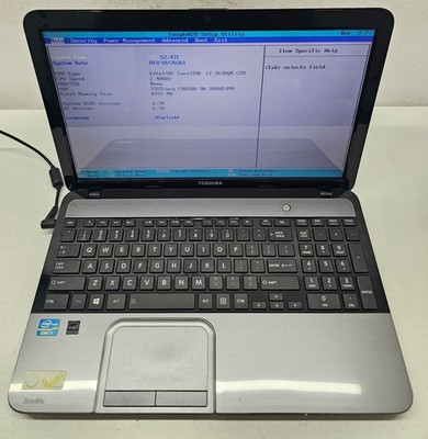 Toshiba Satellite L855-S5162 Laptop Intel Core i7-3630QM 8GB RAM