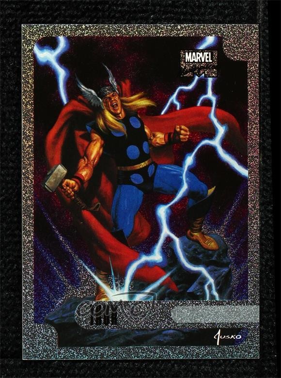 2016 Upper Deck Marvel Masterpieces Holofoil Thor #4 1u0