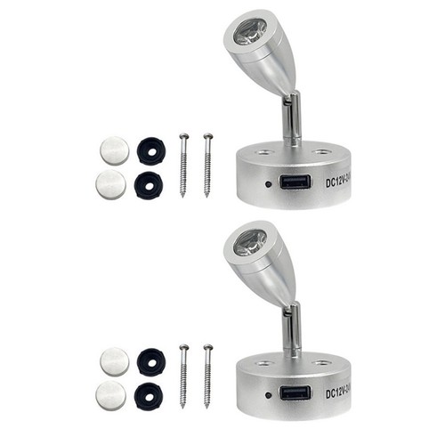 For Boats For Campervans 12V Lighting Caravan Lighting 360° Flexible Adjustment