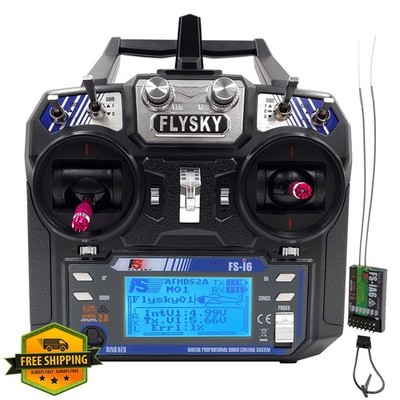 Flysky FS-i6 FS-iA6 RC Transmitter Receiver 6CH 2.4GHz Radio Control