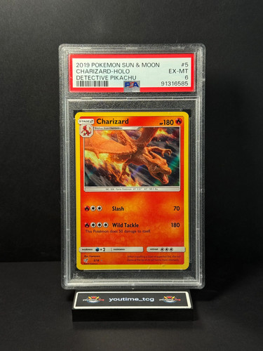 Charizard graded PSA 6 for sale on eBay