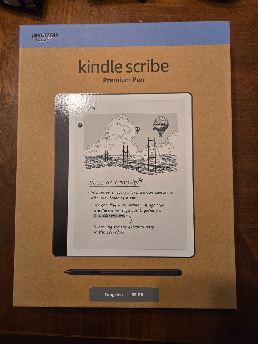 Amazon Kindle Scribe (1st Generation) 32GB, Wi-Fi, 10.2