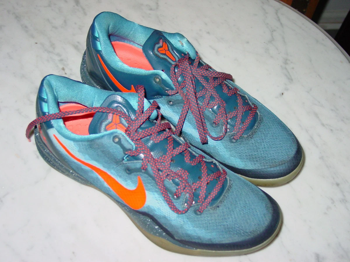 Nike Kobe Blitz Blue Mens size 13. Midnight Blue & Orange Low-Top Sneakers RARE-2013 Nike-Kobe Bryant 8 System Blitz Blue-Shoes-Men main image 3
