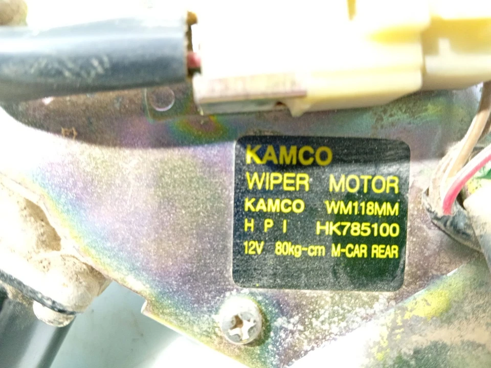 HK785100 MOTEUR D´ESSUIE-GLACE ARRIERE / 2425411 POUR HYUNDAI GALLOPER II JK-01 - Photo 3/4