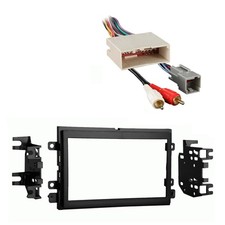 Fits Lincoln Mark LT 05-08 Double DIN Stereo Harness Radio Install Dash Kit