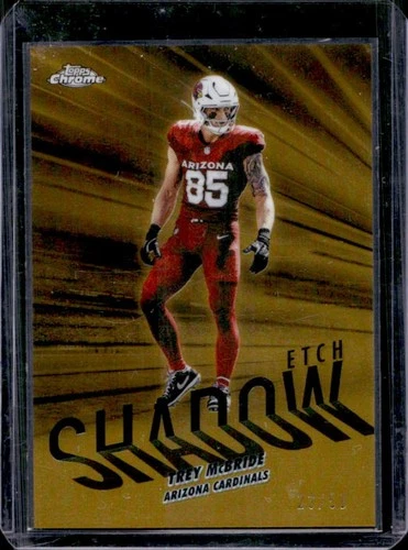 2025 Topps Chrome Trey McBride Gold Refractor (RAW)