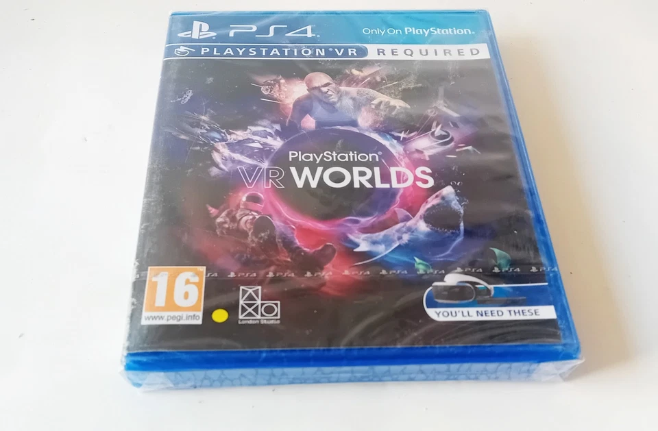 PlayStation VR Worlds PS4 VR Required Brand New Sealed - Image 3 of 4