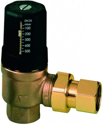 Heimeier Differenzdruck-Überströmventil Hydrolux 3/4'' mit Verschraubung