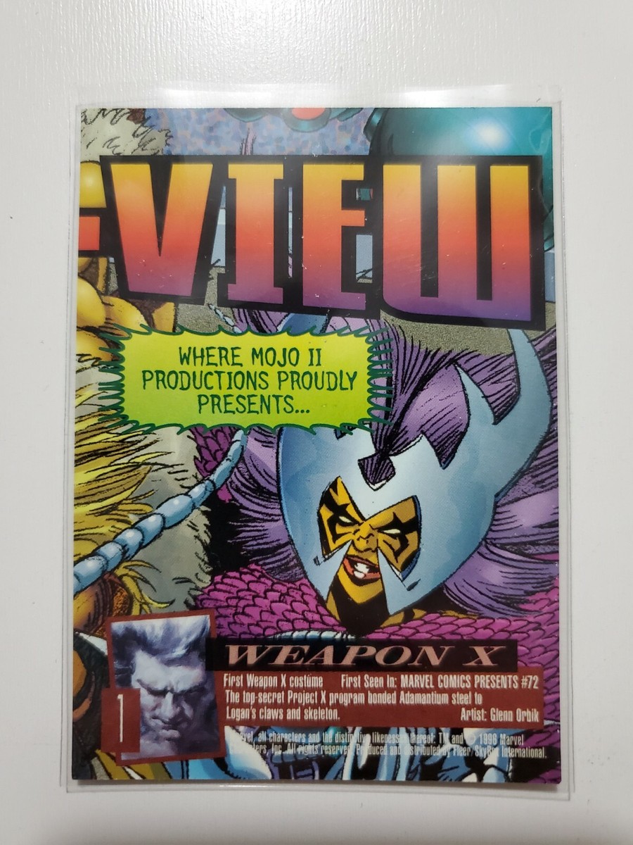 【トレカ】'96 Fleer Ultra X-Men wolverine【美品】 1996 Fleer Marvel Ultra X Men #55 WOLVERINE Lil Wolvie PSA