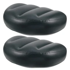 2Pcs Inflatable Cushion Seat Boat Cushions Fishing Paddle Board