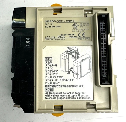 OMRON INPUT MODULE CQM1-ID212