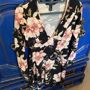 forever 21 v neck long sleeve