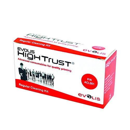 Kit nettoyage Evolis Zenius Primacy ACL001 accessoire imprimante badge cartes lingettes