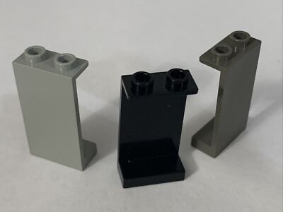 LEGO Parts 2362 (2pcs) Panel 1 x 2 x 3 Recessed Studs Pick Colors