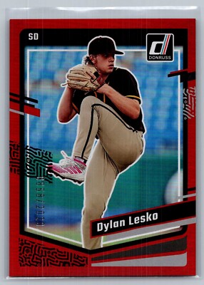 2023 Donruss #143 Dylan Lesko /2023 Red (RC)