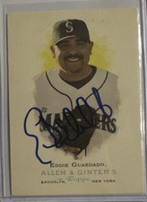 2006 Topps Allen Ginter Eddie Guardado #173 Auto Signed Autograph Mariners 