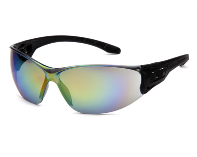 PYRAMEX TruLock  schwarz / Spiegellinse Schutzbrille Arbeitsschutzbrille SB9556S