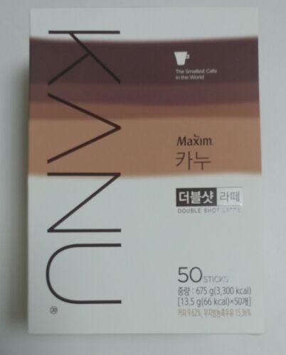 Maxim KANU Mix caffè istantaneo coreano doppio colpo latte 50 bastoncini - Foto 1 di 12