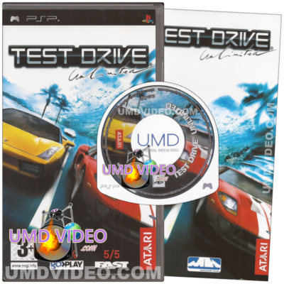 PSP UMD Game - Test Drive - Unlimited | eBay