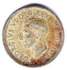 1939 10 Cents CANADA .800 Silver Coin George VI KM# 34 Crisp Details Nice Coin