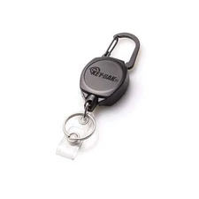 KEY-BAK - Sidekick Twist-Free Carabiner Retractable Keychain and Badge Reel