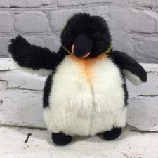 Vintage Penguin Plush 5.5" Emperor Arctic Stuffed Animal Realistic Lifelike