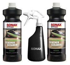 2x SONAX 1 l PROFILINE LeatherCleaner Foam Reinigungs- und Pflegeschaum