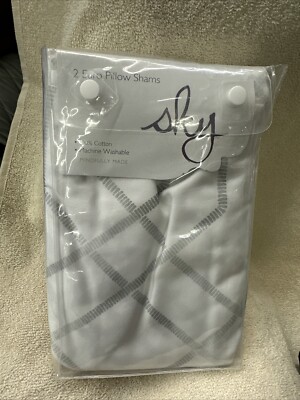 Sky Texture Trellis 2 EURO Pillow Sham  