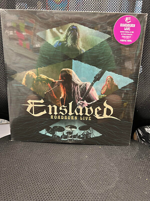 Enslaved - ROADBURN LIVE Limited of 500 RSD Purple Colored Vinyl 2 LP USA 2017