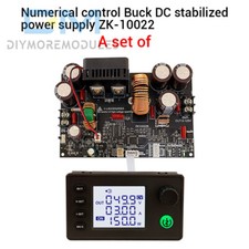 ZK-10022 CNC Step-down DC Adjustable Power Supply Module 22A/1500W DC12-140V