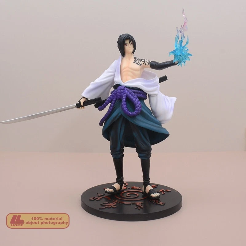 Anime ninja Shippuden Uchiha Sasuke Chidori action PVC Figure Statue Toy  Gift