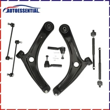 8PCS Front Lower Control Arm Suspension Kit For Dodge Jeep Compass Patriot 07-14