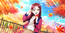 Landscape sakurauchi riko love live sunshine anime girls Custom Gaming Mat Desk
