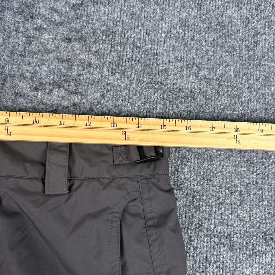 Columbia Pants Adult S Gray Lined Snowboard Convert Pockets Winter Womens - Image 3 of 4