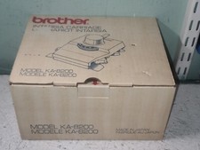 Brother KA-8200 Intarsia Carriage with Manual Knitting Machine