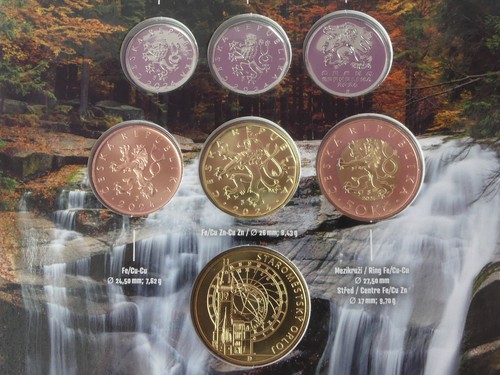 TSCHECHIEN 2024 KMS COIN SET ST BU - CESKA REPUBLIKA - TSCHECHISCHE REPUBLIK - - Picture 3 of 9